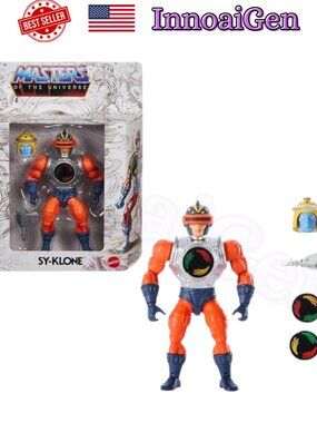 Mattel Masters of the Universe Origins Sy-Klone Action Figure Set New In Box